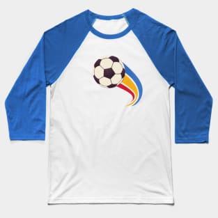 Football Fan Illustration Baseball T-Shirt